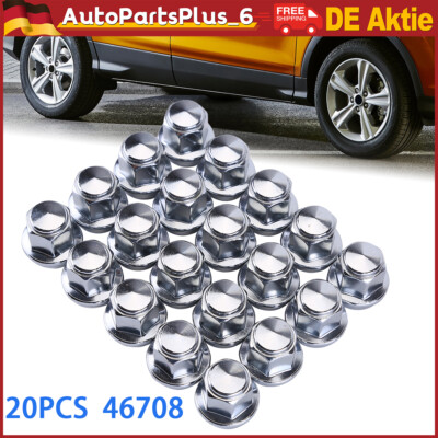 20PC Radmutter M12x1,5 für Ford B-Max C-Max 2 Fiesta VI Focus 3 4 Kuga Mondeo V
