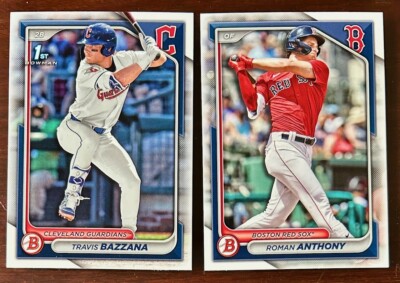 2024 Bowman DRAFT Paper Base (#BD1-BD200) + Serials: U Pick, 50 Cent Shipping!