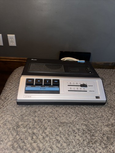 Vintage Norelco Dictation Equipment Lfh 0186/54 Untested Powers On