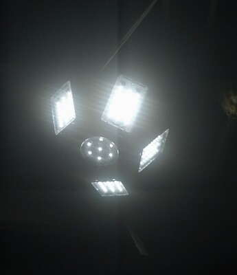 450W Equivalent Adjustable 5+1 Panel Daylight LED Garage Light