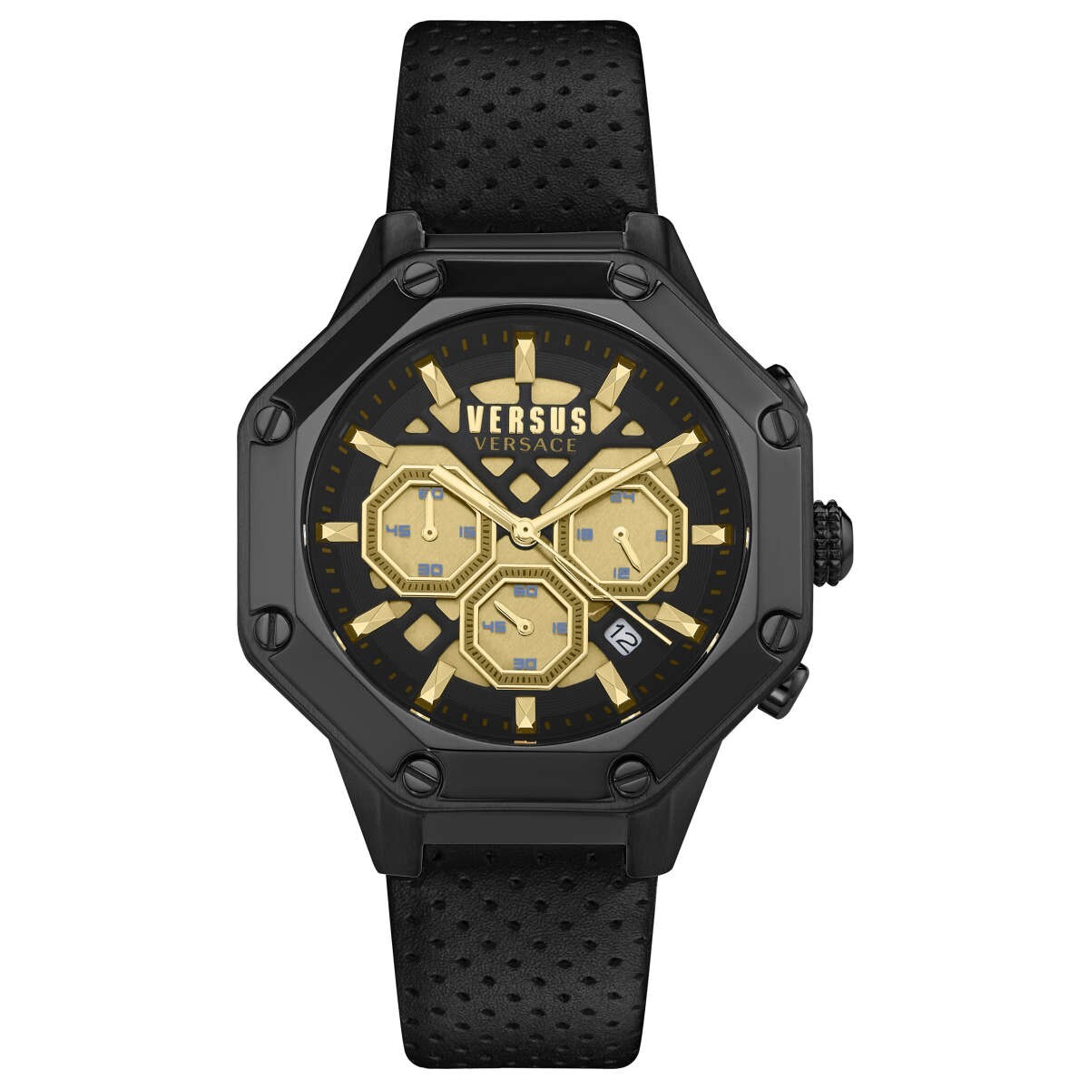 Versace Versus Men's Palestro Black Dial Watch - VSP393221 ($280 MSRP)