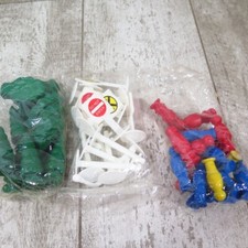 Lot of 45 Pieces Vintage Wooden Railway Train Set Trees, People, Traffic Signs