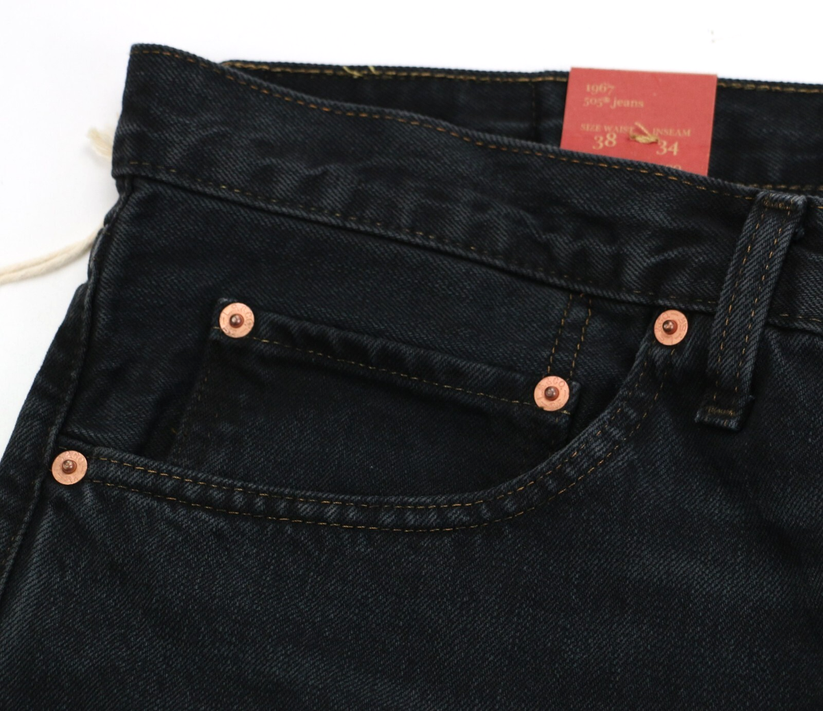 Levi's 505 1967 Vintage Clothing LVC Selvedge Men's Jeans W38 L34
