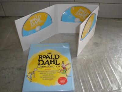 The Roald Dahl Audio Collection CD Set EUC Charlie, Peach, Fox, Crocodile, Finge