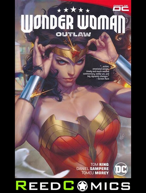 WONDER WOMAN VOLUME 1 OUTLAW GRAPHIC NOVEL STANLEY ARTGERM LAU DM VARIANT COVER