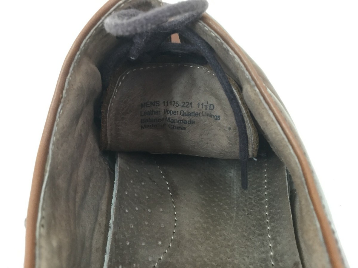 Imperial Cordovan Shoes Brown Leather Oxford 11175 Vtg Florsheim Imperial Shell Cordovan Brown V-Cleat Oxford  main image 2