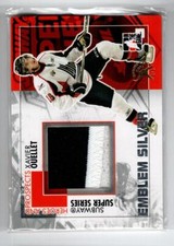 2010-11 ITG Heroes and Prospects Emblems Silver #SSM18 Xavier Ouellet 1/1 *#/3