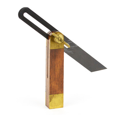 Sliding T-Bevel (Adjustable) 3-3/4'' steel blade polished wood  - ATB-2497