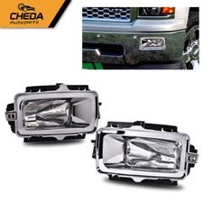 Fit For 2013-2015 Chevrolet Silverado Front Fog Light Lamp Bezel Cover Shell US