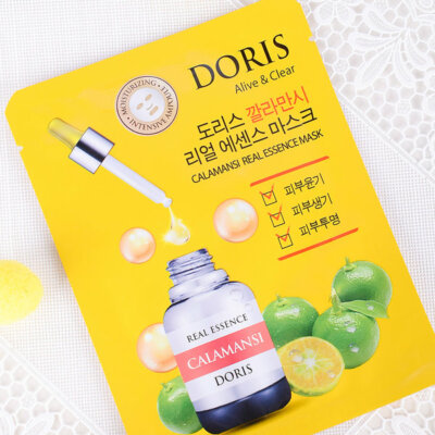Korea JIGOTT DORIS Real Essence Mask Sheet 25ml 10 pcs K Beauty
