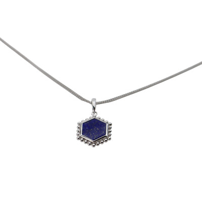 GEMONDO Lapislazuli Damen Halskette 925er Silber