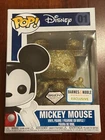 Mickey Mouse Funko Pop Disney #1 Barnes & Noble Diamond Gold Exclusive
