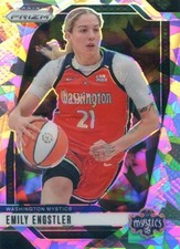 2024 Panini Prizm WNBA EMILY ENGSTLER #67 SILVER CRACKED ICE PRIZM MYSTICS