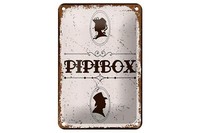 Blechschild Spruch 12X18 Cm Pipibox Deko Schild