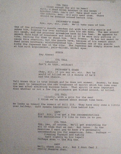 Terrence Malick - Scénario de la ligne rouge mince - Première draft 1989. Très rare - Photo 14 sur 18