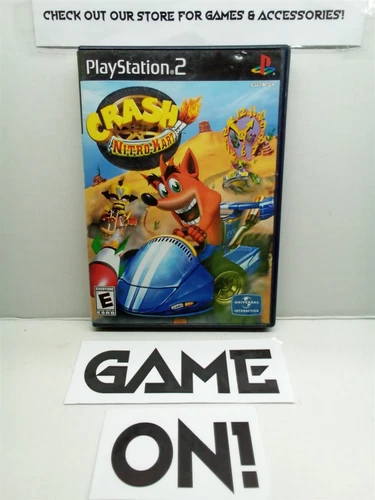 Crash Nitro Kart (PlayStation 2, 2003) Complete Tested Working - Free Ship