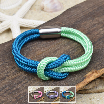   Armband ANKA | Segeltau | 5 mm | Surfer | Magnetverschluss | 02  