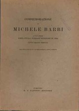 Commemorazione di Michele Barbi - Regia scuola normale superiore di Pisa [1943]