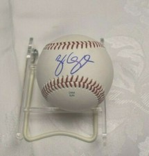 Autographed Zack Cozart Baseball Rawlings Midwest League Cincinnati Anaheim