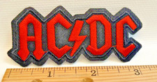 AC/DC Patch 3. 25 inch. AC / DC Logo Patch Great Condition