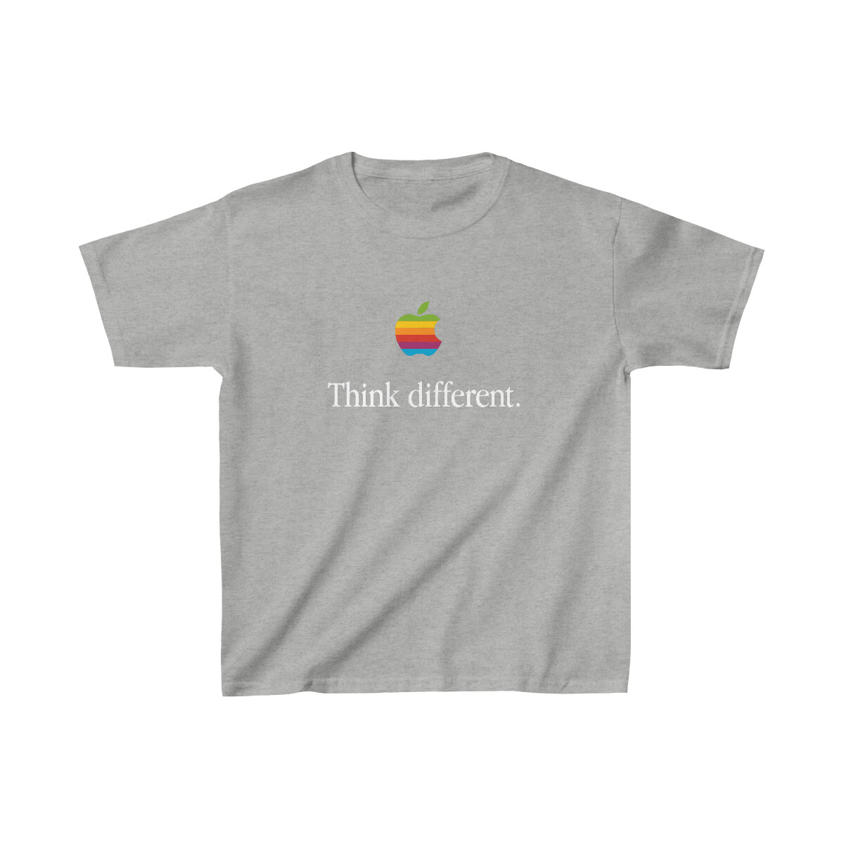 kids size : Apple Steve Jobs think different t-shirt 1984 Kids
