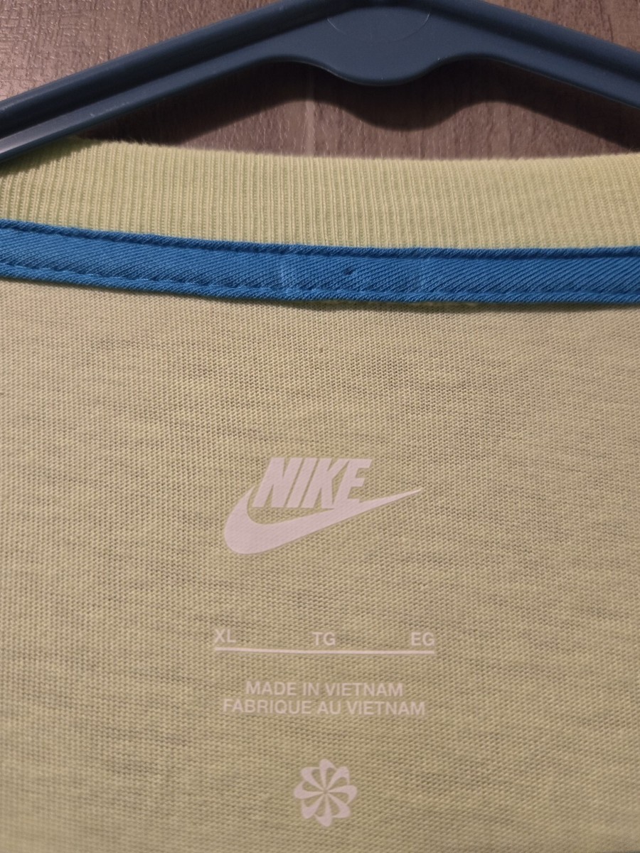 Nike N7 T-Shirt Mens Size XL Lime Green NEW Seven Generations | eBay