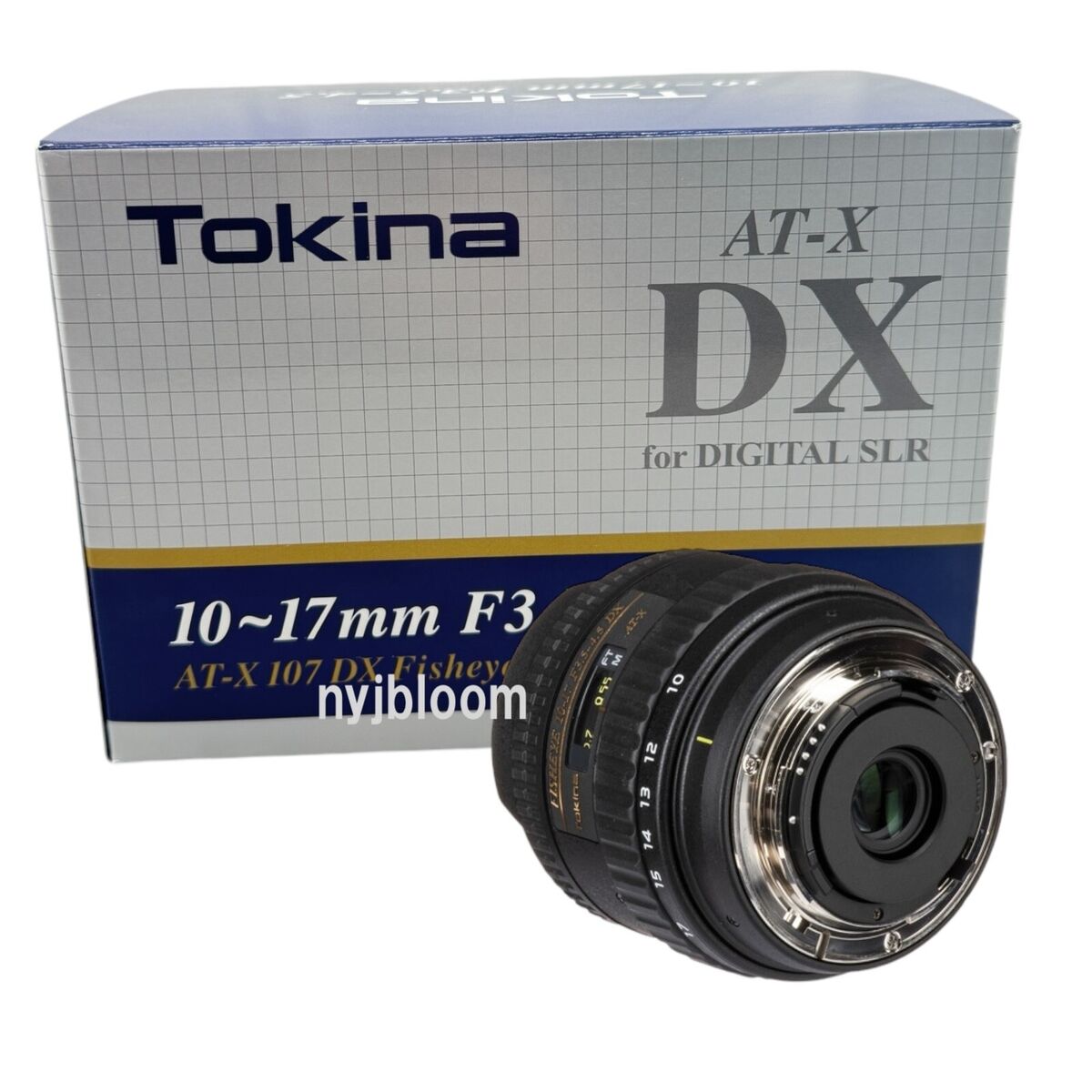 New Tokina AT-X 107 DX FISHEYE 10-17mm f3.5-4.5 Lens - Nikon New Tokina AT-X 107 DX FISHEYE 10-17mm f3.5-4.5 Lens - Nikon