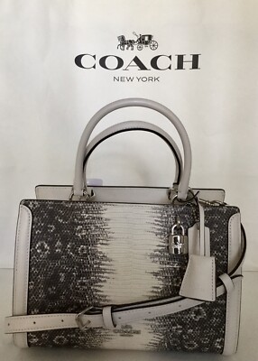 coach small zoe carryall