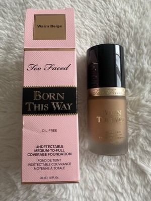 Too Faced Born This Way Undetectable  Coverage Foundation Warm Beige 30ml