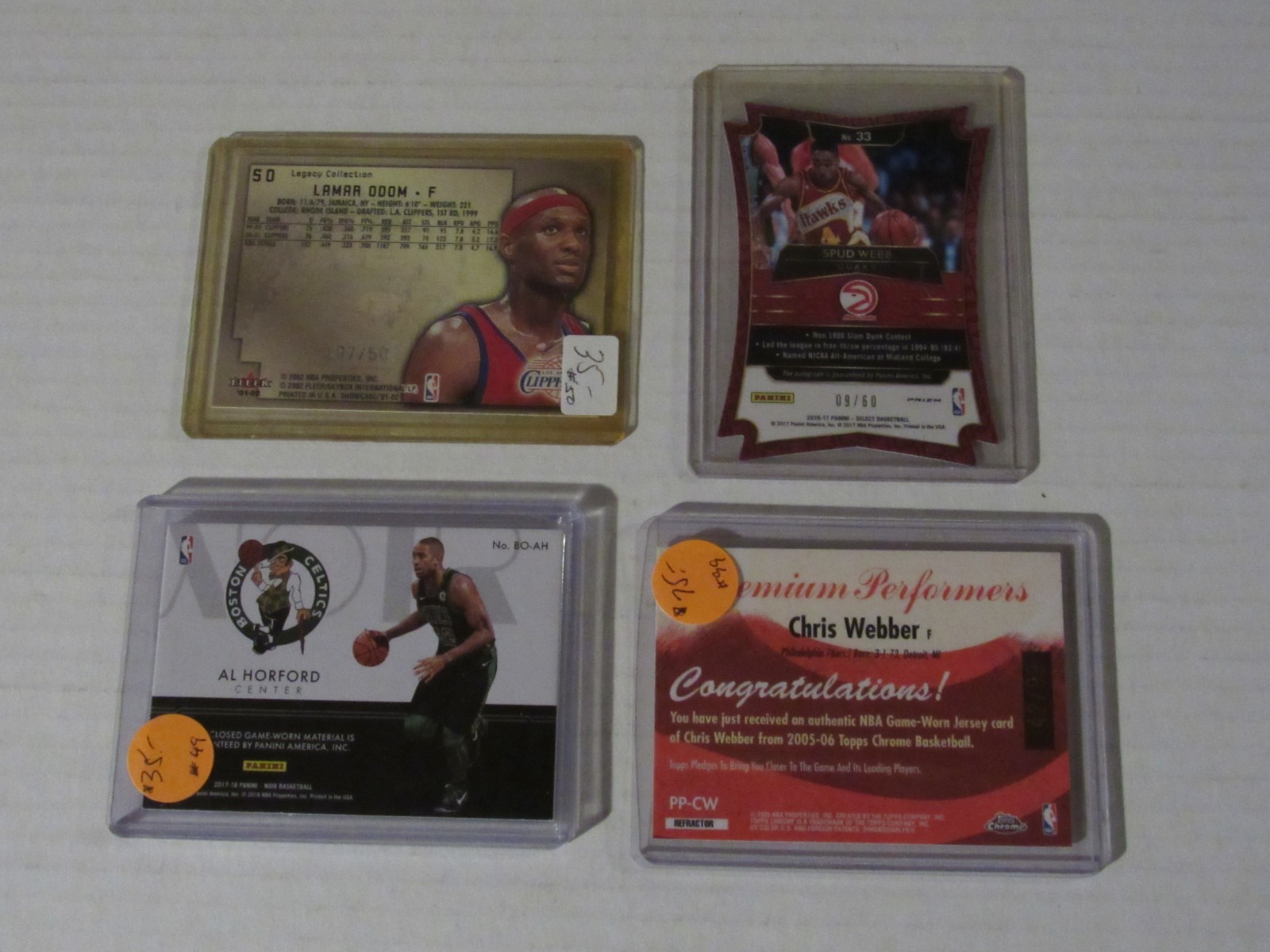 Basketball Cards  Lot of 26   Some Auto  Game Used.  All Pictured view 12