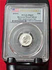 2018-S 90% SILVER ROOSEVELT DIME PCGS PR 69 REVERSE PROOF 50TH ANNIV  #T3926
