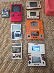 nintendo game and watch ONLY Donkey Kong 1 and 2