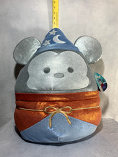 Disney 100 Squishmallows Sorcerer's Apprentice Mickey Mouse Plush 14" Kellytoy