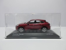 Minichamps 1/43 Porsche Macan Red Miniature Car New Unboxed Model