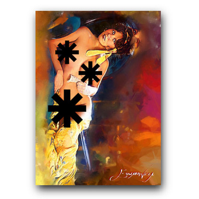 Virve Reid #4 Art Card Limited 15/50 Edward Vela Signed (Censored) | eBay