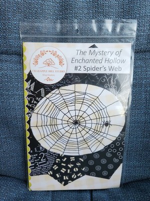 Crabapple Hill Mystery of Enchanted Hollow #2 Spider's Web Quilt Block Pattern