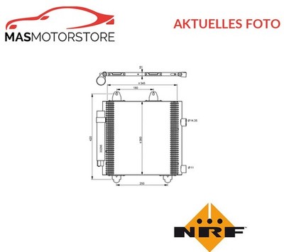 KONDENSATOR KLIMAANLAGE NRF 35778 A FÜR TOYOTA AYGO 1L,1.4L 50KW,40KW