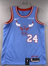 Lauri Markkanen Chicago Bulls Nike 2019/20 City Edition Swingman Jersey Sponsor