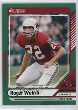 2024 Panini Donruss Green Press Proof Roger Wehrli #203 HOF 2l4