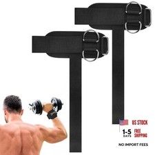 Weight Lifting Straps,Lifting Wrist Straps,Weight Straps,With D-Rings,Wrist