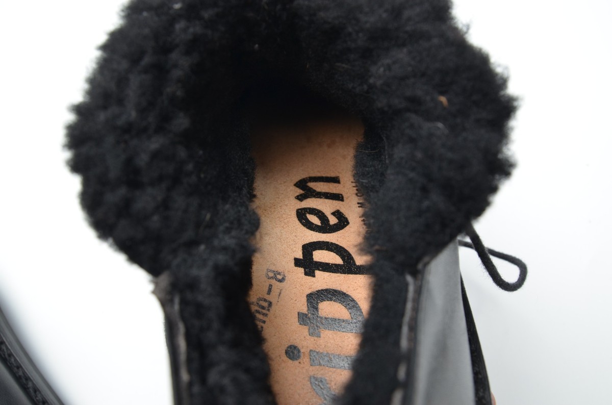 Trippen Black Leather Boots Shoes Unisex EUR 41 / US 10-10.5 women