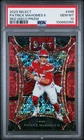 2023 PANINI SELECT RED DISCO PRIZM #446 PATRICK MAHOMES II 32/49 PSA 10