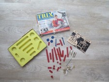 Vintage Dufay Trix Elementrix 99 metal construction set manual boxed Northampton