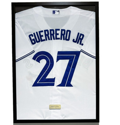 Toronto Blue Jays Vladimir Guerrero Jr Jersey Framed, Vladimir Guerrero Jr Shirt