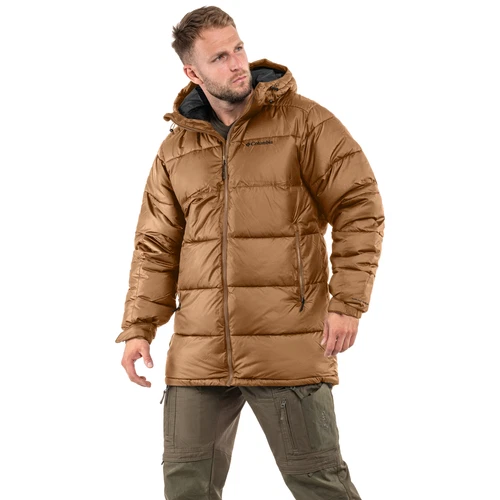 New Men's Columbia Pike Lake Brown Parka, Size Medium image 2