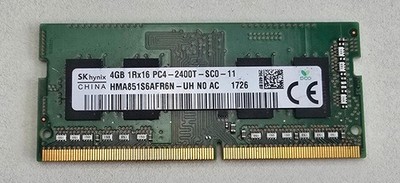SK Hynix 4GB DDR4 2400MHz PC4-2400T Laptop RAM SODIMM HMA851S6AFR6N-UH