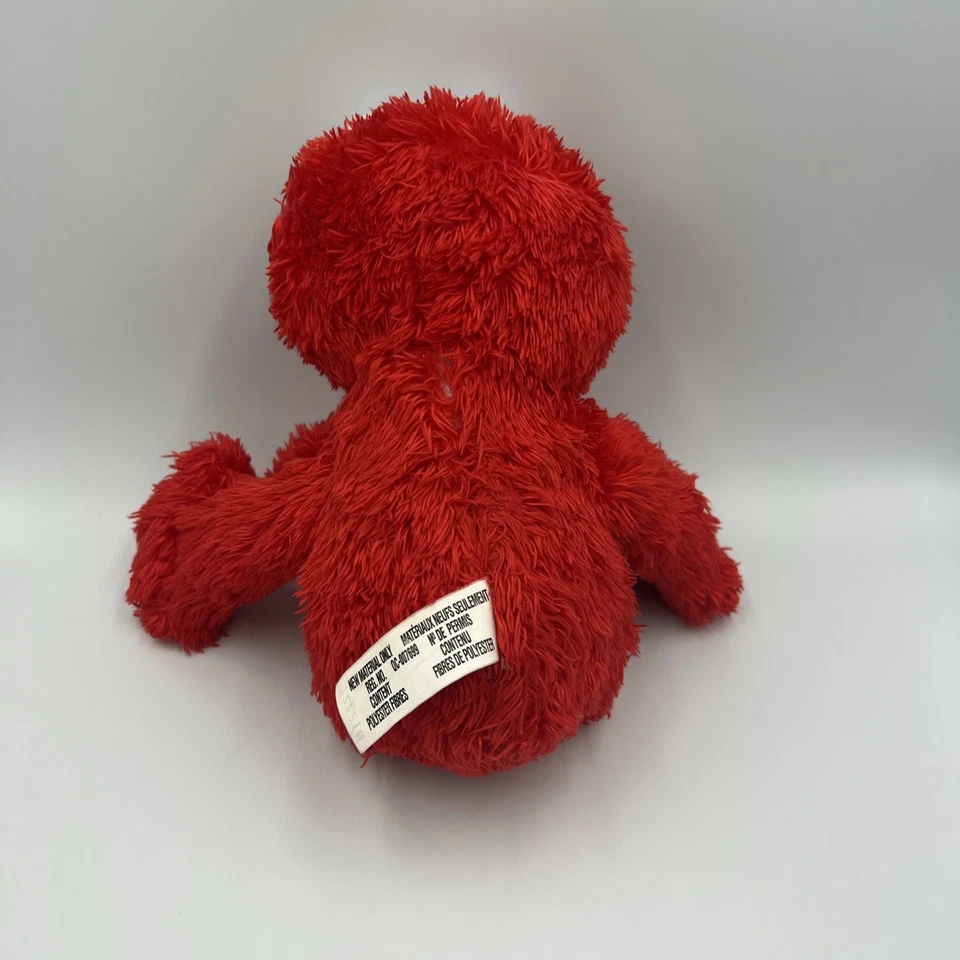 Красная плюшевая игрушка Sesame Street 15 дюймов Tickle Me Elmo 2016 смех хихиканье шейки работает - Изображение 4 из 4