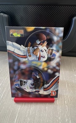 1995 Classic Pro Line - Caps John Elway, Shannon Sharpe #C-7
