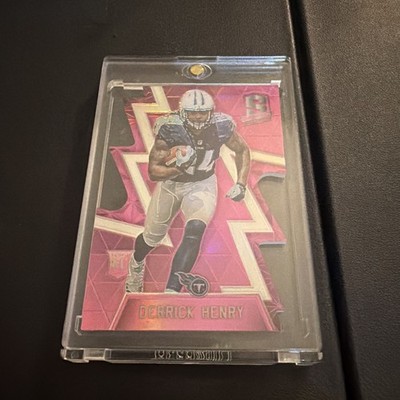 Derrick Henry 2016 Spectra Neon Pink Prizm Die Cut Rookie #157 1/5 Titans