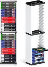 Video Game Storage Stand Tower for PS5/ PS4/ PS3/ Xbox Series S & X/Xbox One Gam